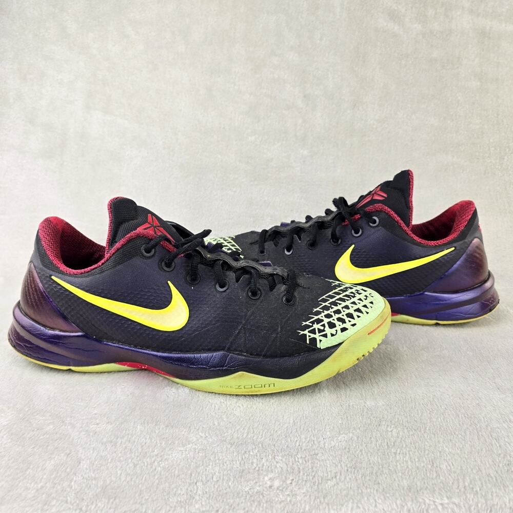 Nike Zoom Kobe Venomenon 4 Mens 13 Black Glow In The Dark Shoes 635578-003